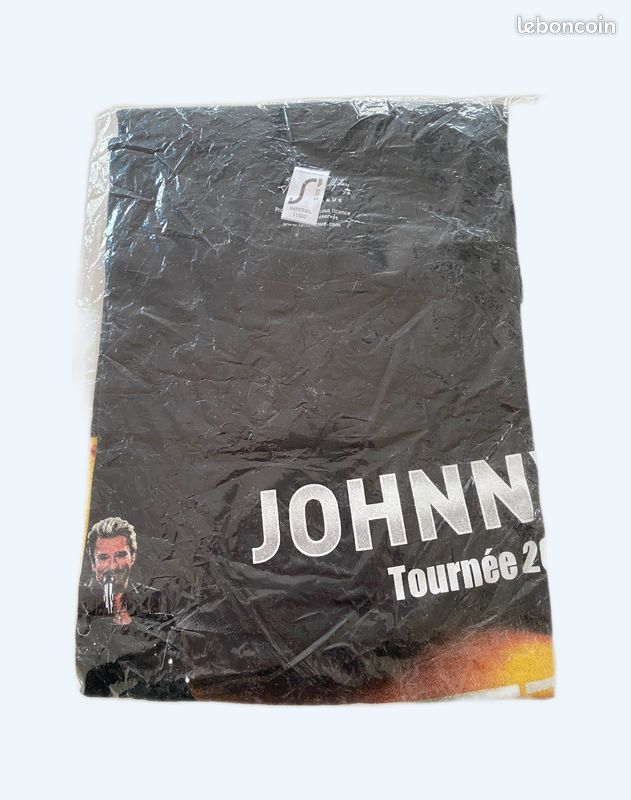 T-shirt concert Johnny Hallyday Stade de France (image 1)