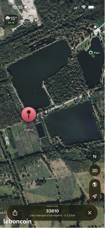 Terrain non constructible · à Ambès · 15 000 €