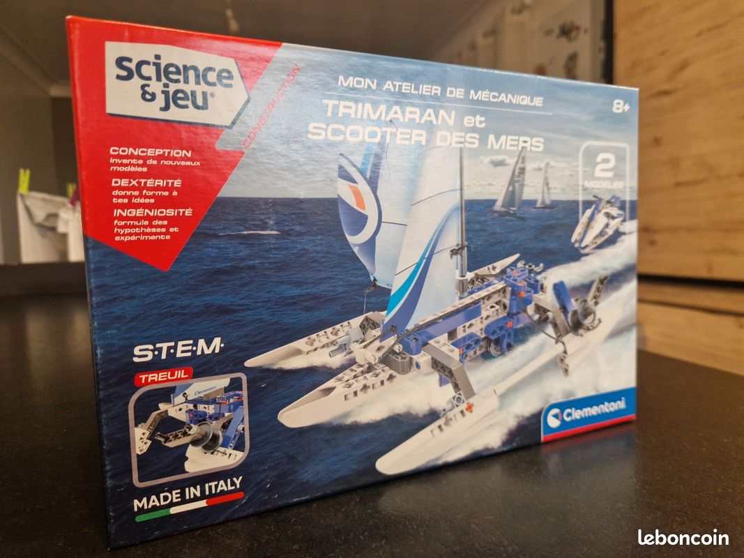 Jeu de construction CLEMENTONI Trimaran (image 1)