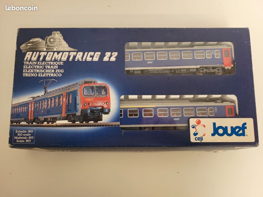 Train wagon N°8622 automotrice Z2 Jouef Ho (image 3)