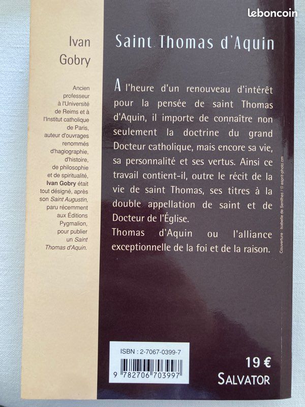 St Thomas d’Aquin de Ivan Gobry (image 3)