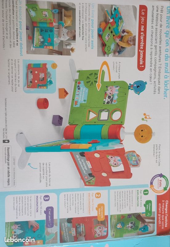 Grand livre d'activité évolutif 1er age (image 4)