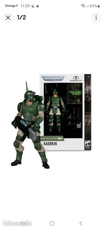 Warhammer 40,000 Kasrkin: Astra Militarum Artist Proof 7 Inch Scale A – Props & Replicas