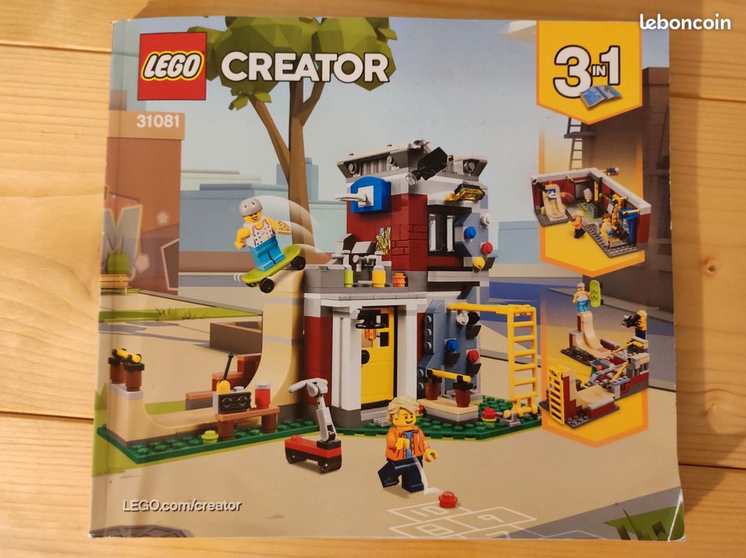 Skateboard Lego 31081 Creator LEGO® 31081 Creator 3in1 Modular