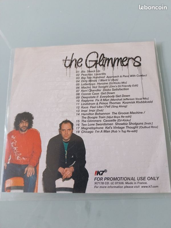 Dj kicks cd promo (image 2)