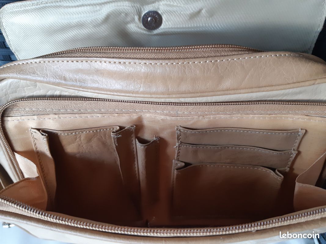 Sac à main multi-poches vintage (image 4)
