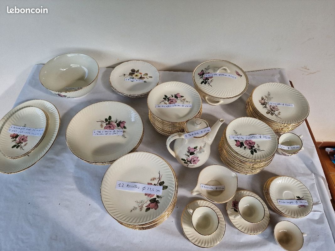 Service en porcelaine - lot 1 (image 9)