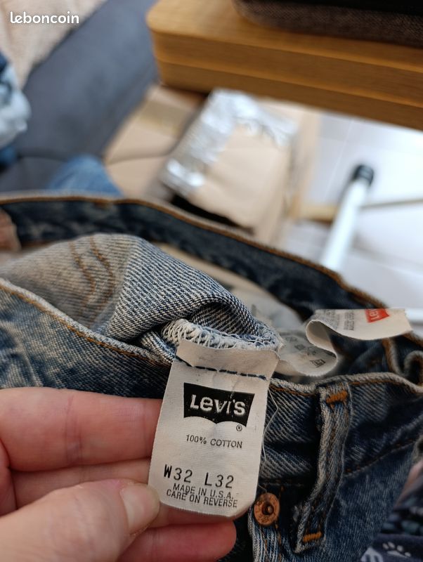 Jeans Levi's 520 Bootcut Pour Homme - Taille W31 L32 - Coupe Slim - État Comme Neuf Sans étiquettes