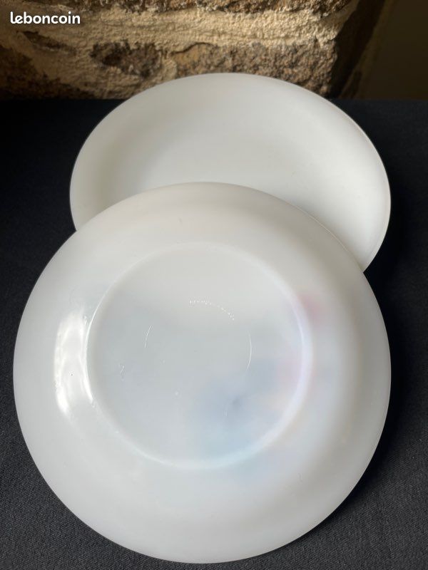 Lot de 4 petites assiettes Arcopal Vintage (image 10)