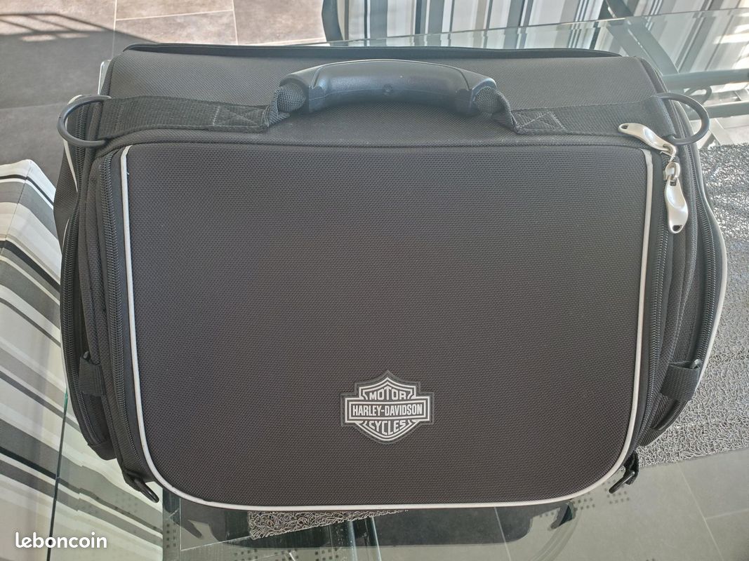 Sac de Toilette Noir Harley-Davidson avec Bar & Burundi