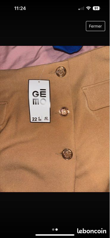 Jupe camel (image 2)