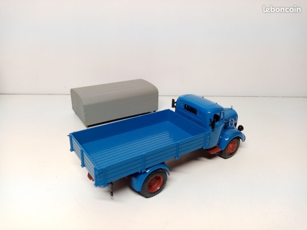 Miniature 1/43 MINICHAMPS Mercedes L3500 Canvas 1950 - Collection