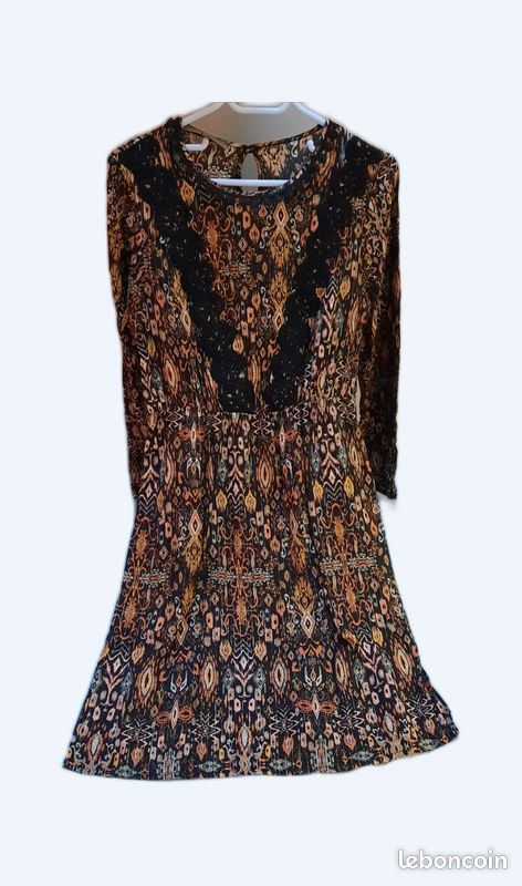 Élégante Robe « La Fée Maraboutée» Taille 38 NEUVE