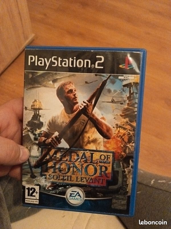 Jeu PS2 Medal Of Honor Soleil Levant – PAL, Très Bon état, Sans Notice