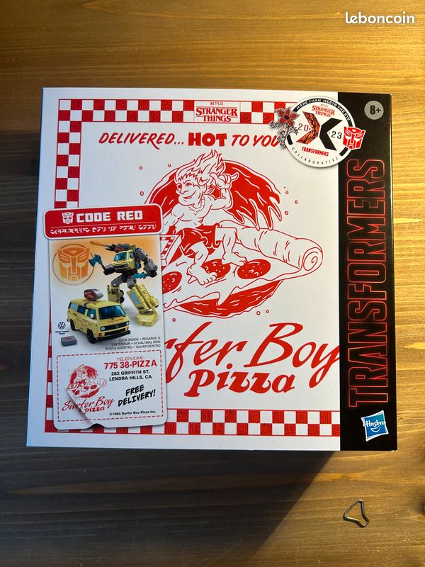 Stranger Things X Transformers - Code Red Hasbro NEUF Scellé (image 1)