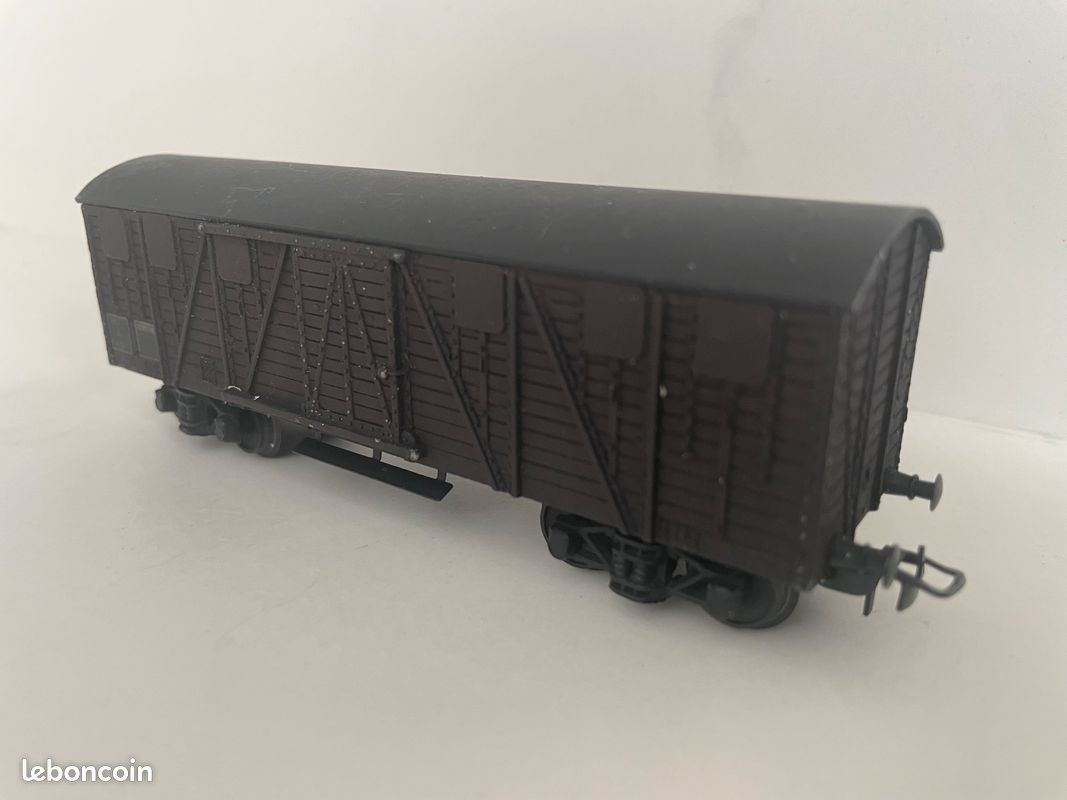 SMCF HO – Wagon de Marchandises – SNCF KY 7419347 – Marron / Zamac (image 5)