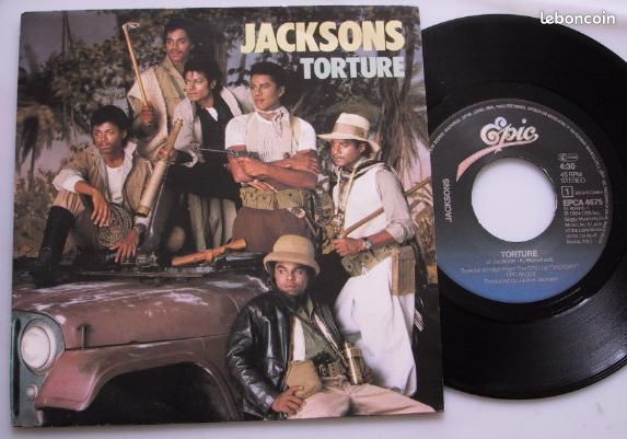 Jacksons the torture 45t hollande (image 1)