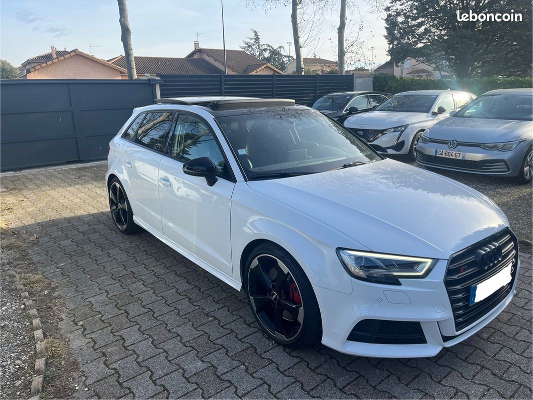 Audi S3 Sportback 300 cv Phase 2 full options TO , JA19 , siège RS, matrix Faible kms garantie 12M (image 2)