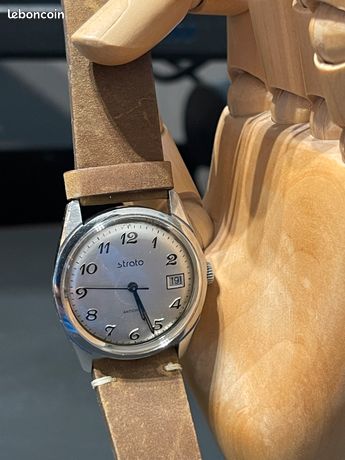 Montre Mécanique Vintage VOG FE 140.1.B - Pour Adulte Unisexe, Occasion Très Bon état