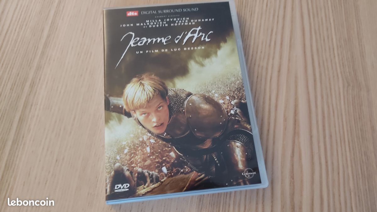 Film (DVD) Jeanne D'Arc de Luc Besson - Etat neuf (image 1)