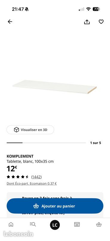 Étagères pour dressing pax Ikea (image 7)