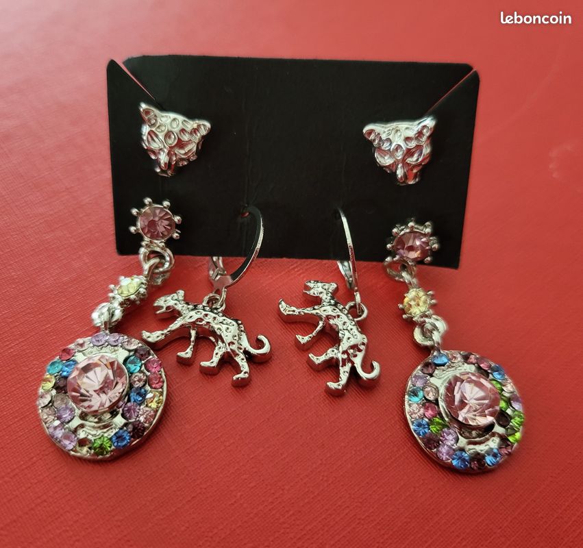 Lot boucles d'oreilles (image 1)