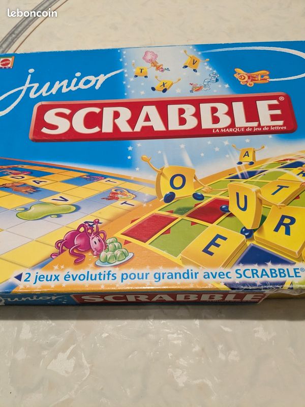 Jeu de société Scrabble Junior, Mattel. De 5 à 10 ans (image 2)