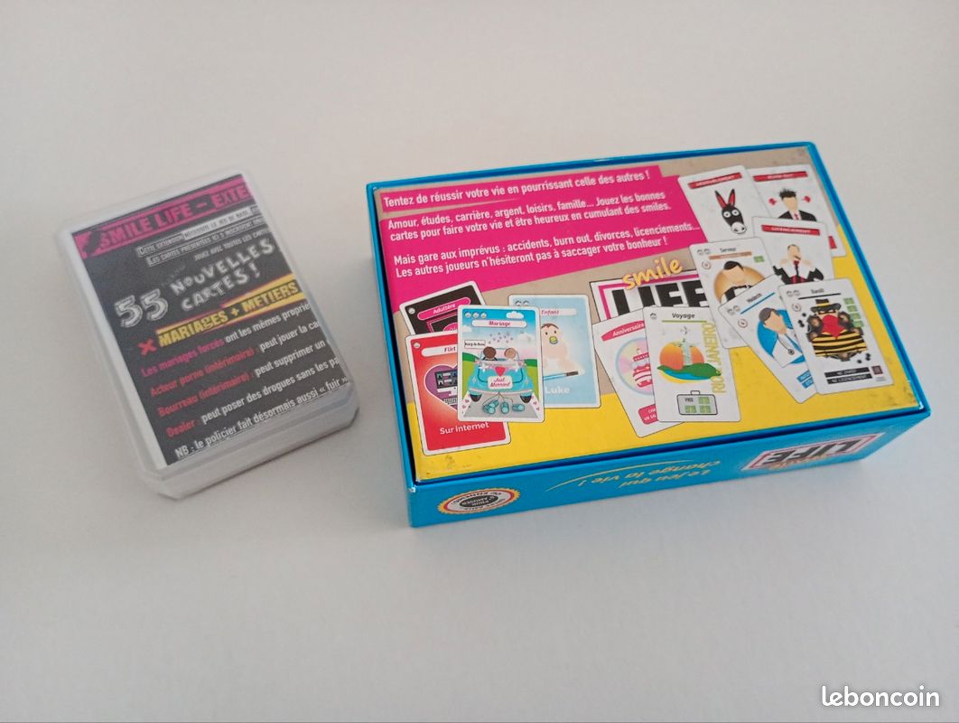Smile Life – Extension Trash FR – Jeu De Société Ados 12-16 Ans – 2 Joueurs Min – Neuf