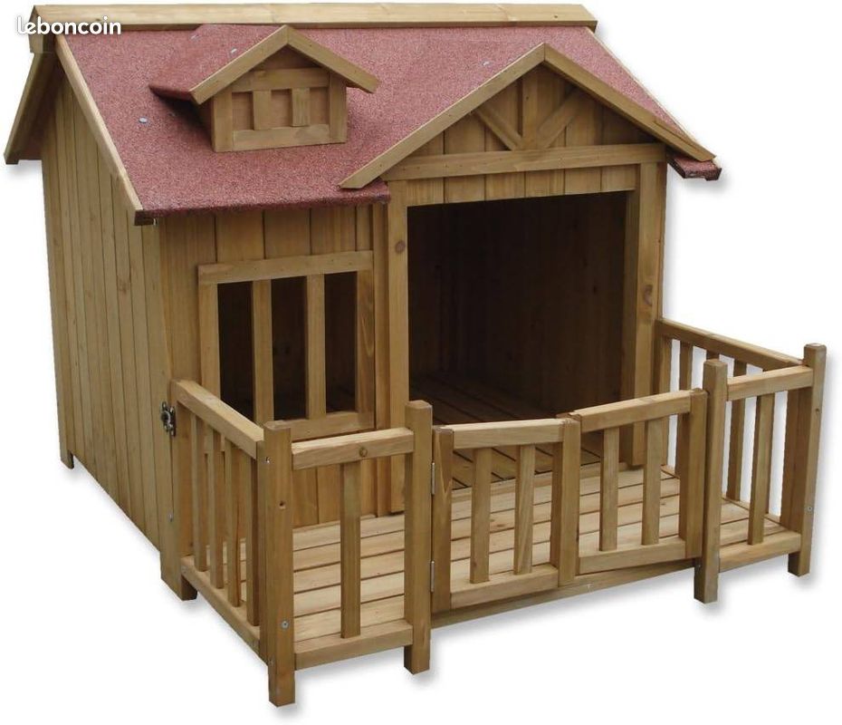 Niche chien - Luxe - 93x105x77cm - Neuve - Livraison en Europe ⭐⭐⭐ (image 3)