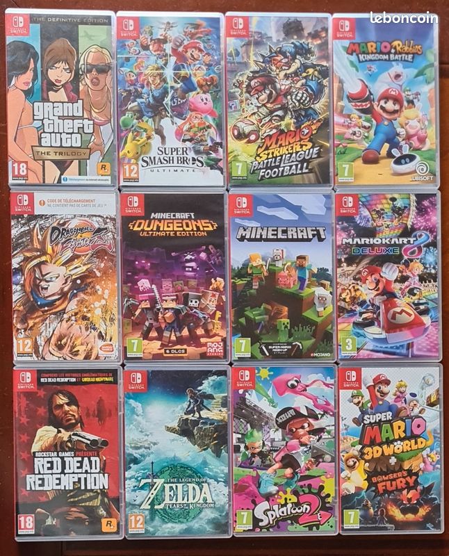 Av console Nintendo Switch de 2021 (image 8)