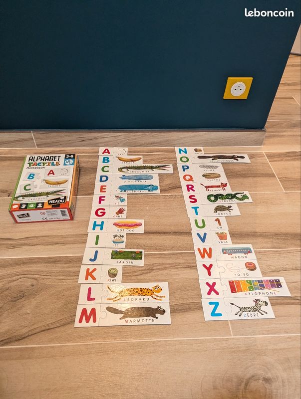 Alphabet tactile montessori headu (image 4)