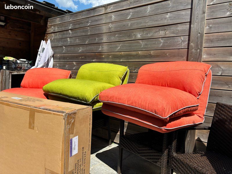 4 fauteuils chauffeuses convertibles en lits d’appoint (image 2)