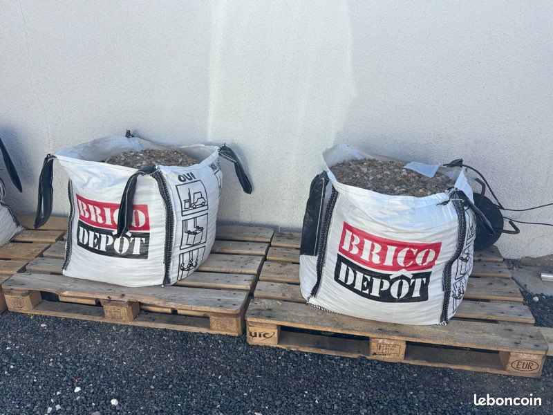 Melange Bricoman Big Bag Sable Bricoman Gravier Béton Sac Gravier