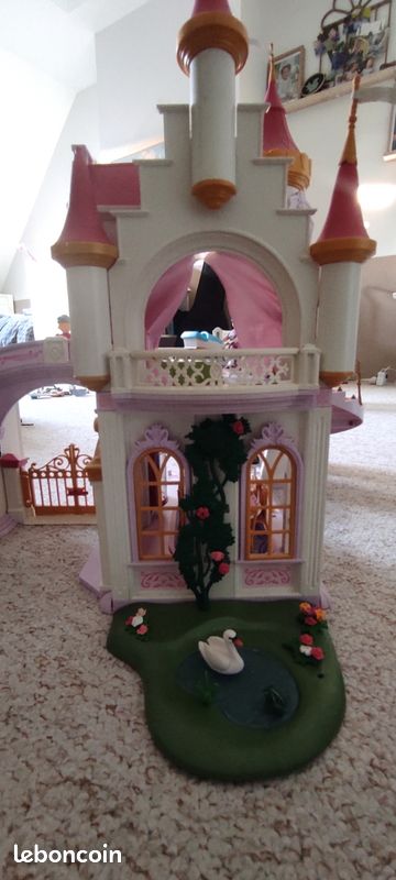 Playmobil Château De Princesse 5142 - Mur Colonne Double - Pièce Occasion