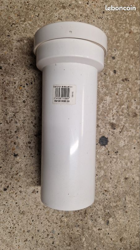Manchon évacuation PVC diam 100 (image 1)