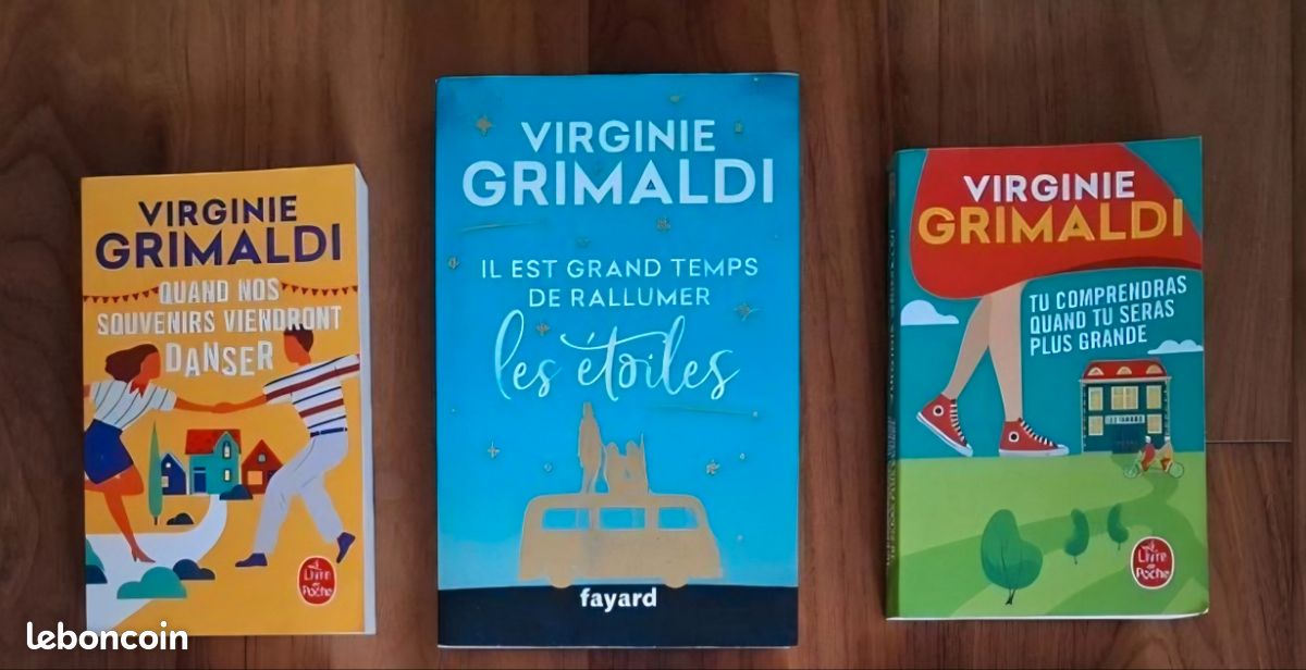 Lot 3 romans Virginie Grimaldi (image 1)