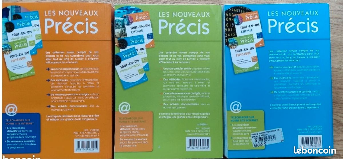 Livres classe prépa CPGE PCSI MPSI PTSI (image 2)