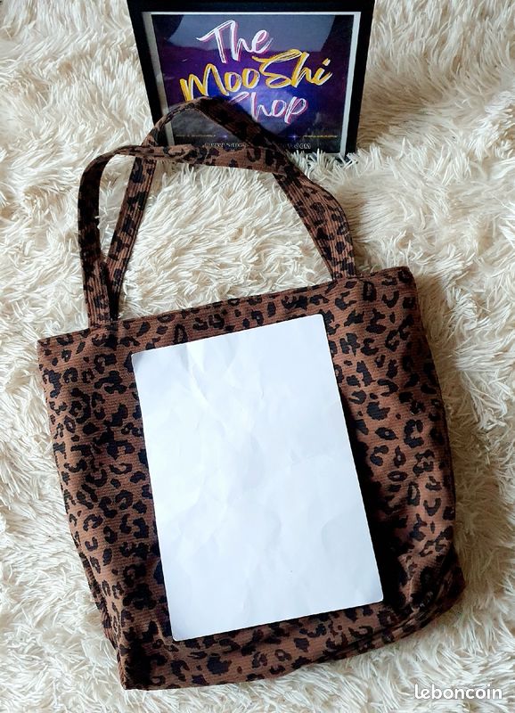 👜 Sac à main totebag fourre-tout sac de cours école courses cabas