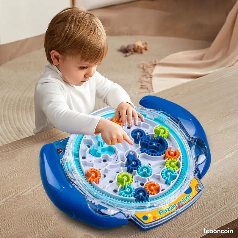 Jeu De Labyrinthe De Paume - MOTHINESSTO - Balle D'équilibre Pour Enfants - Puzzle - Jeux