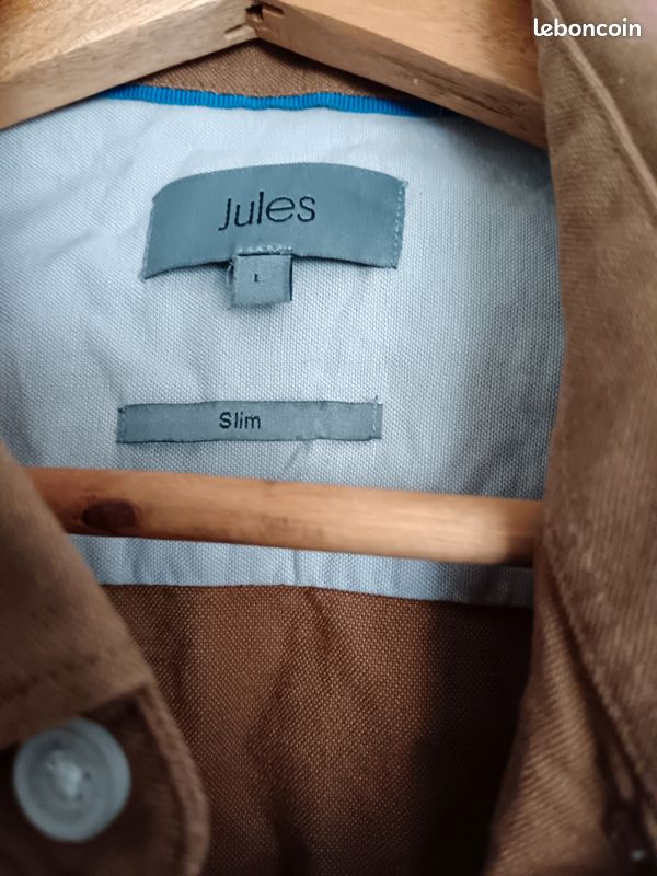 Chemise manches longues marque jules (image 3)