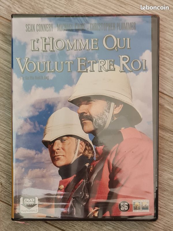 L'Homme qui voulut être Roi. Avec Sean Connery et Michael Caine. Neuf sous blister (image 1)