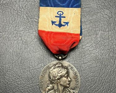 Médaille Maréchal Lyautey - Paquebot - Cie navigation Paquet - par R