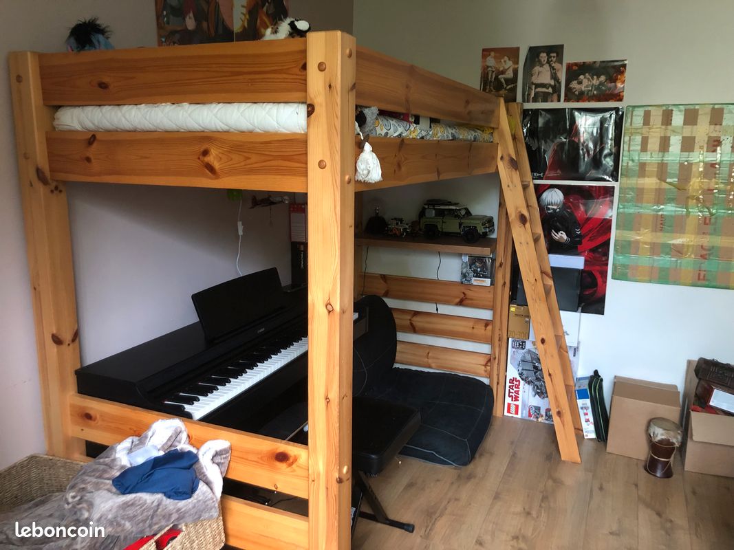 Vends lit mezzanine 1 personne (image 2)