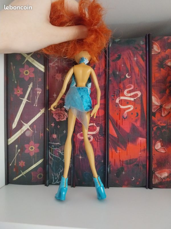 Lot De 3 Poupées Winx Club Charmix - Bloom, Stella, Flora - Mattel 2004 - Occasion