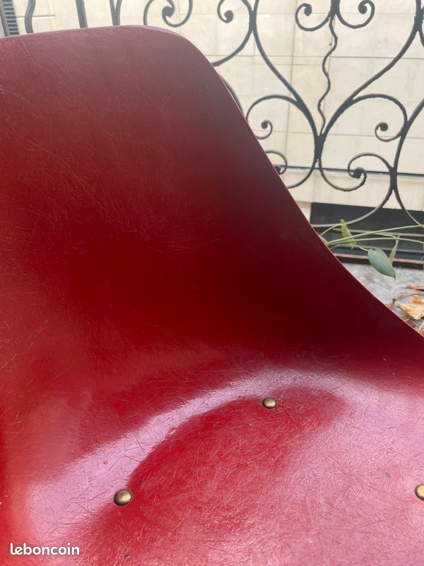 Chaise édition rare jean rené caillette coccinelle (image 2)