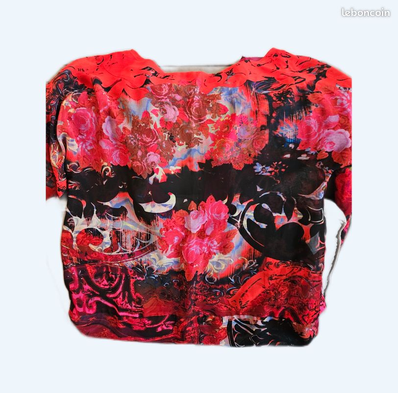 Tunique Save The Queen - Multicouleur, Taille L (40), Viscose, Occasion Très Bon état