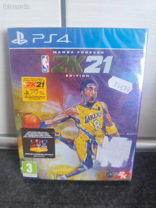 NBA 2K21 Mamba Forever Edition PlayStation 4 PS4 Neuf VF (image 1)