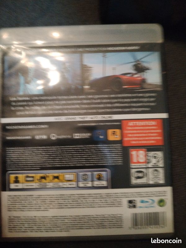 Je vends le jeux GTA 5 sur ps3 (image 2)