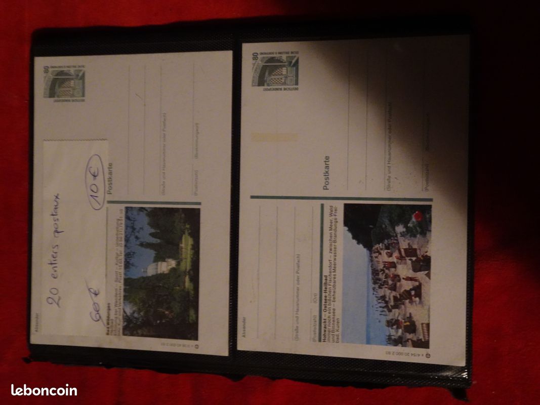 20 entiers postaux (image 1)