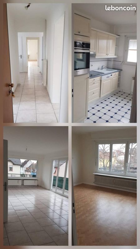 Appartement 4 pièces 95 m² · à Hoenheim · 95 m² · 1 250 €